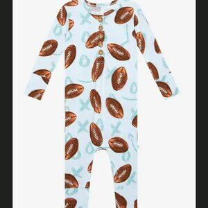 Posh Peanut Football (Field Day) Romper 9/12